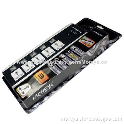 Extension Power Socket, Fashionable Appearance with Colorful Case